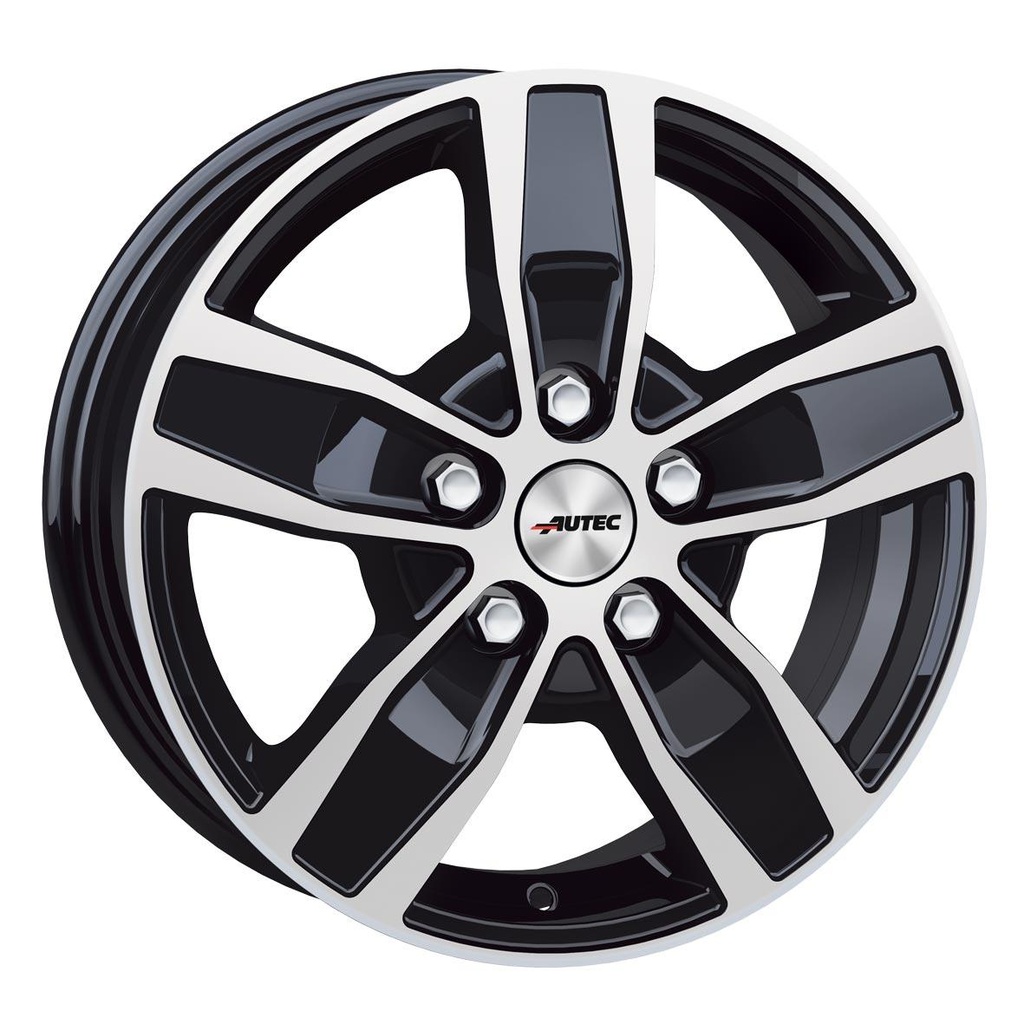 AUTEC QUANTRO BLACK POLISHED 6.5x16 5/160 ET60 CB65.1