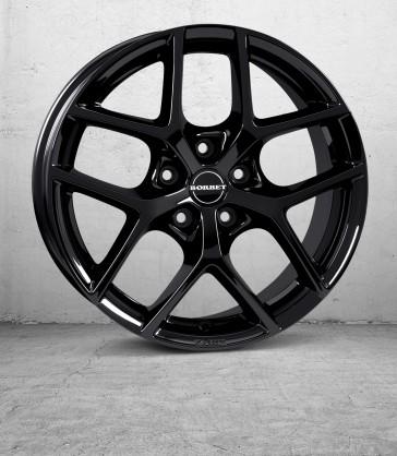 BORBET Y BLACK GLOSS 7x17 5/100 ET40 CB57.1