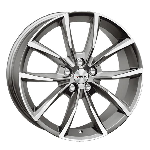 AUTEC ASTANA TITANIUM POLISHED 8x18 5/108 ET55 CB63.4
