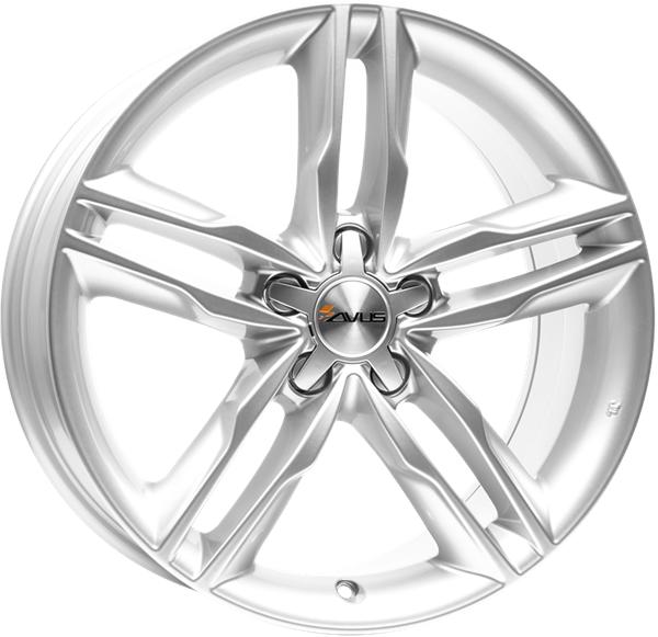AVUS AF6 HYPER SILVER 9x20 5/112 ET45 CB66.4