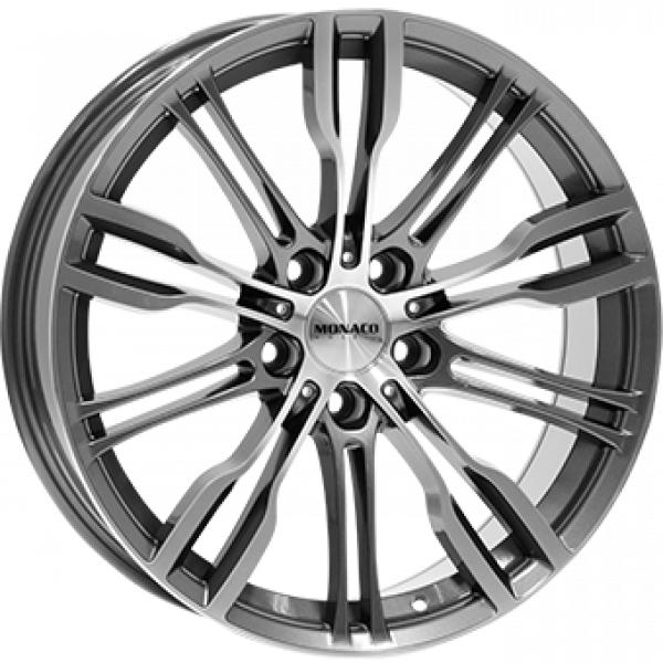 MONACO WHEELS GP8 ANTHRACITE POLISH 8x19 5/112 ET45 CB66.6