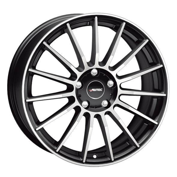 AUTEC LAMERA MATT BLACK POLISHED 8x18 5/108 ET45 CB70