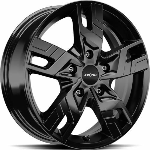 RONAL R64 BLACK 7x17 5/160 ET53 CB65.1