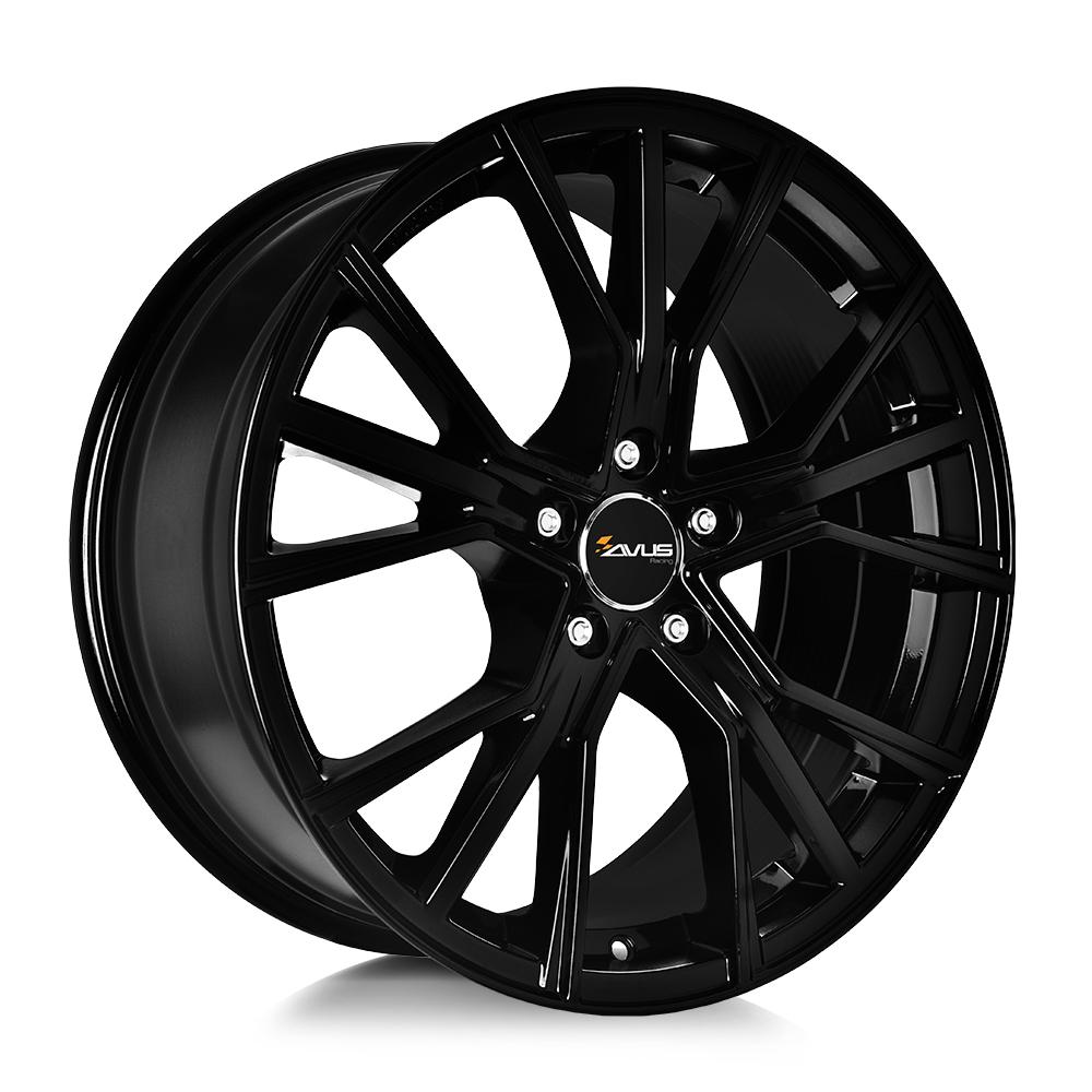AVUS AF18 GLOSS BLACK 8.5x20 5/112 ET45 CB66.4