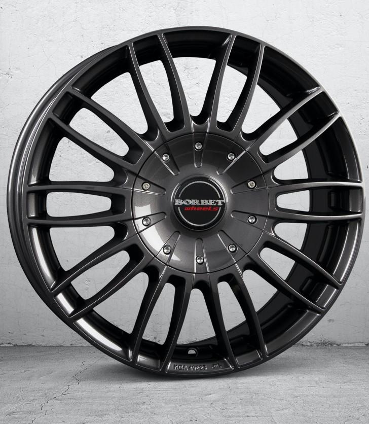 BORBET CW3 ANTHRACITE DARK 7.5x18 5/160 ET50 CB65.1