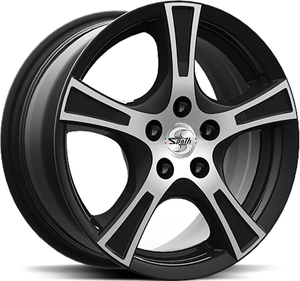 SPATH SP01 TRAILER BLACK MATT POL 5.5x15 4/100 ET30 CB56.6