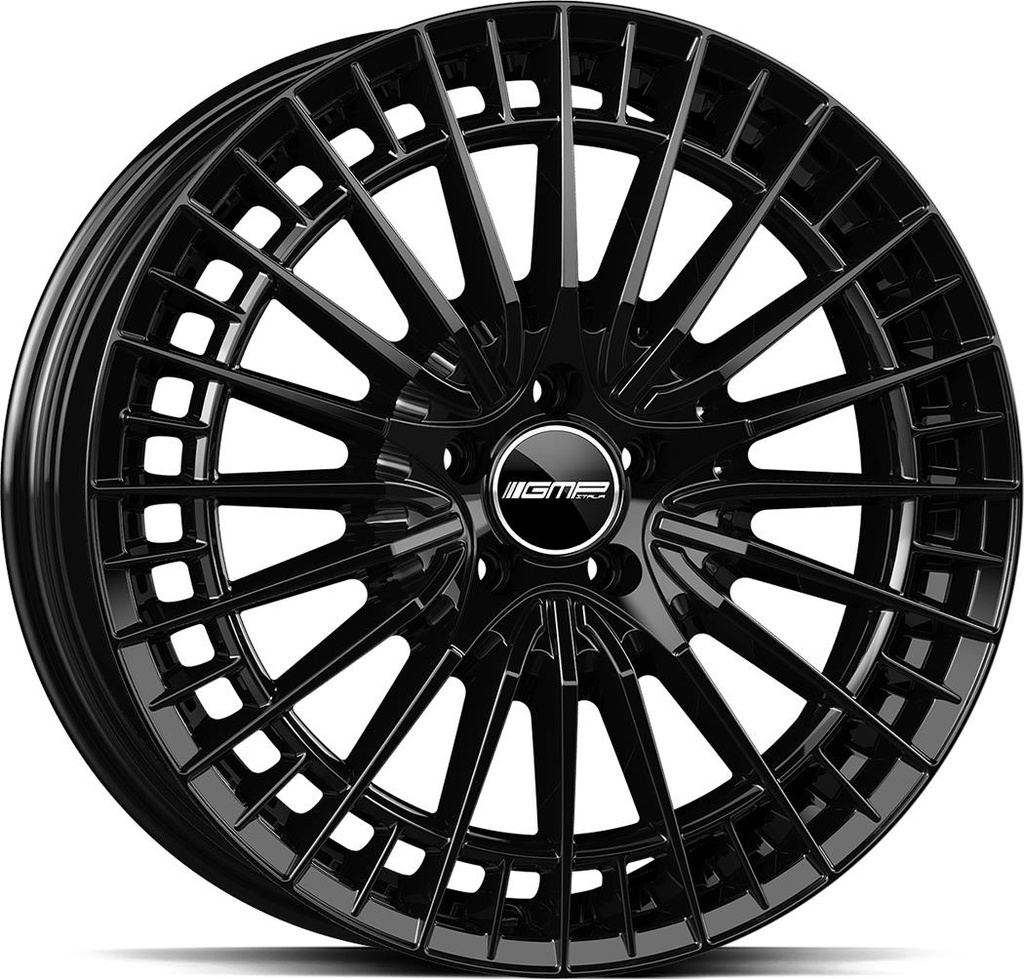 GMP QSTAR GLOSS BLACK 8x20 5/112 ET43 CB66.6