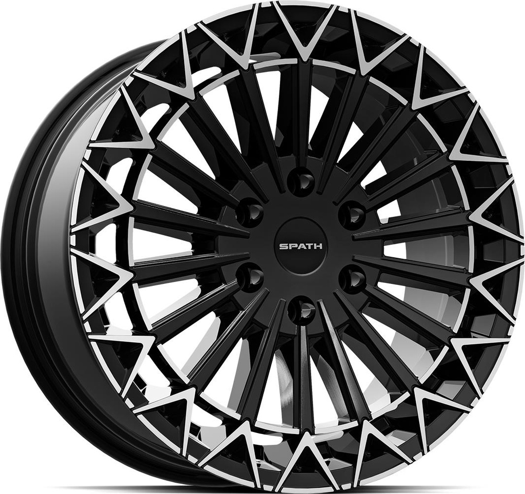 SPATH SP53/H BLACK SPECIAL LIP POL 8x18 5/120 ET50 CB65.1