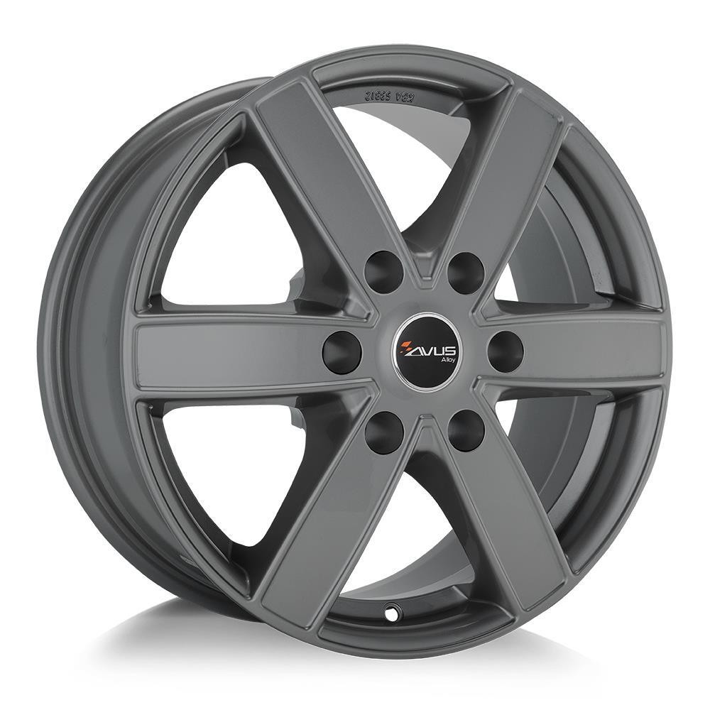 AVUS AC-V61 GLOSS ANTHRACITE 6.5x16 6/120 ET50 CB74.5