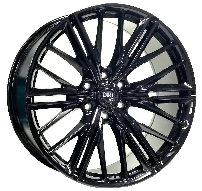 STATUSFÄLGAR D19 GLOSSBLACK 9.5x22 6/139.7 ET18 CB106.1