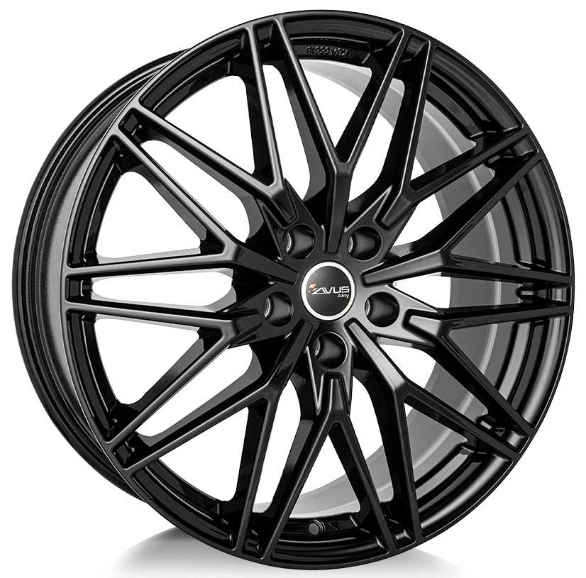 AVUS MB6 GLOSS BLACK 9x19 5/130 ET44 CB66.4