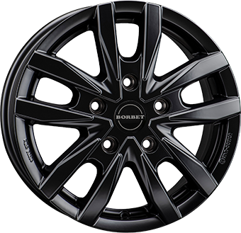BORBET CW5 BLACK MATT 7.5x18 5/120 ET53 CB65.1