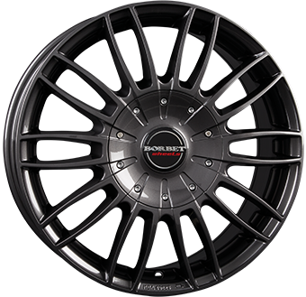 BORBET CW3 MIST ANTRACITE GLOSS 7.5x18 6/130 ET47 CB84.1