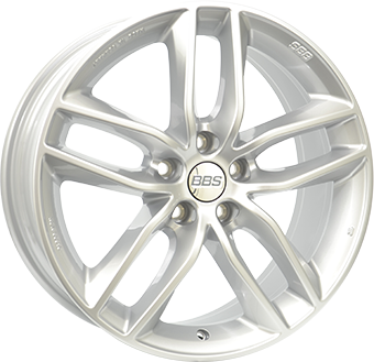 BBS SX BRILL SILV 8.5x19 5/120 ET32 CB82