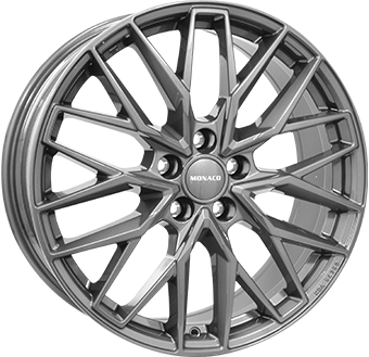 MONACO WHEELS GPX GLOSS GRAY 9x20 5/114.3 ET38 CB64.1