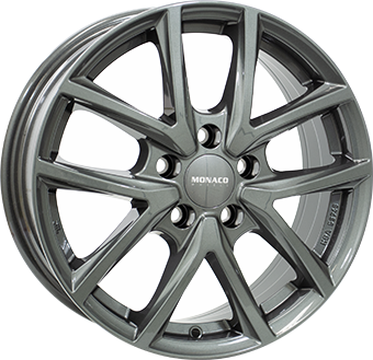 MONACO WHEELS CL2 ANTHRACITE DARK 7.5x18 5/108 ET45 CB70.1
