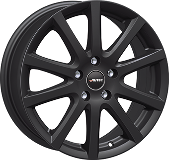 AUTEC SKANDIC MATT BLACK 6.5x16 4/100 ET37 CB60.1