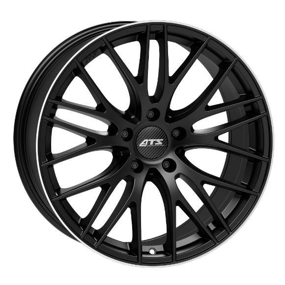 ATS PERFEKTION MATT BLACK POLISHED 8.5x19 5/112 ET45 CB70.1
