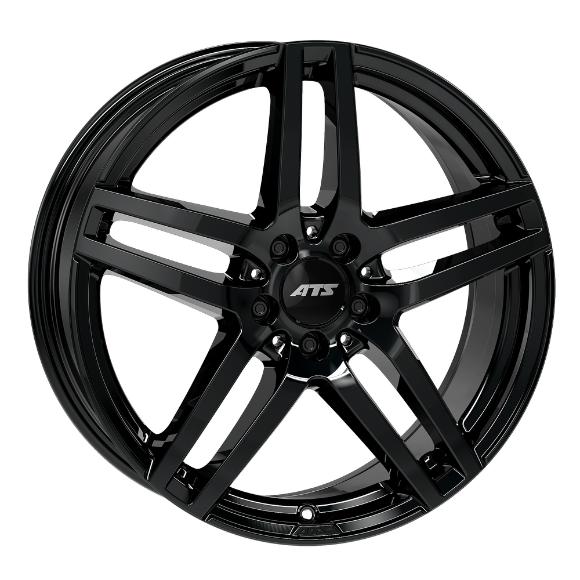ATS MIZAR GLOSS BLACK 8x18 5/112 ET43 CB66.6