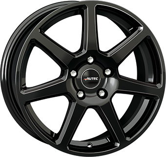 AUTEC TALLIN GLOSS BLACK 6.5x15 5/100 ET40 CB60.1