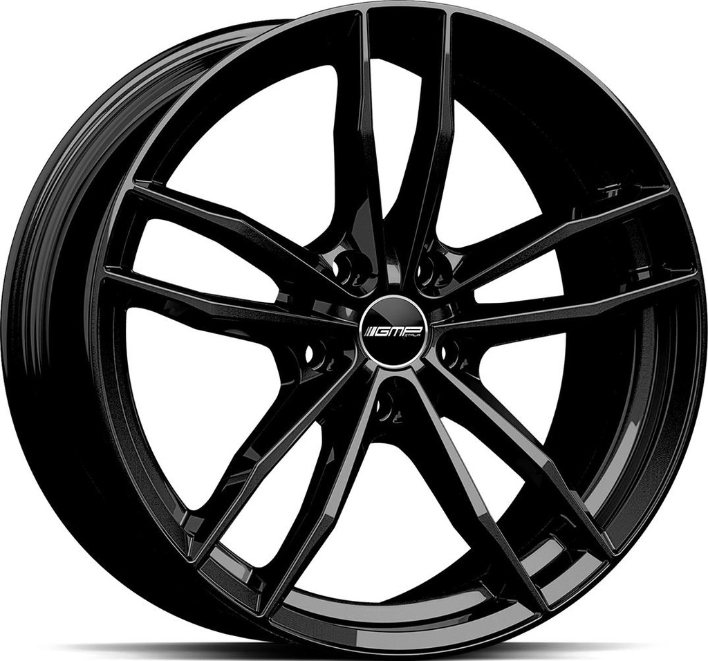 GMP SWAN GLOSS BLACK 9.5x20 5/120 ET37 CB72.6