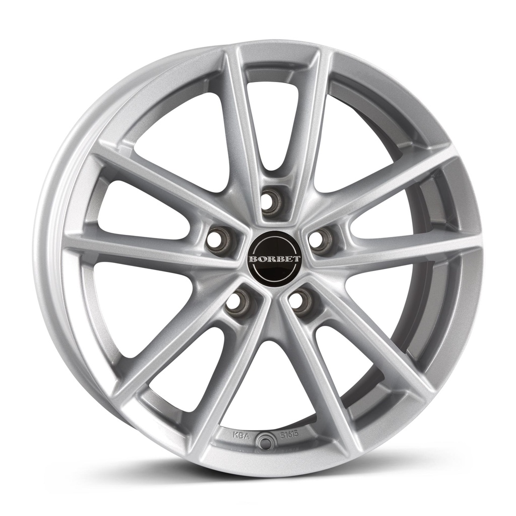 BORBET W CRYSTAL SILV 6.5x16 5/114.3 ET40 CB72.5