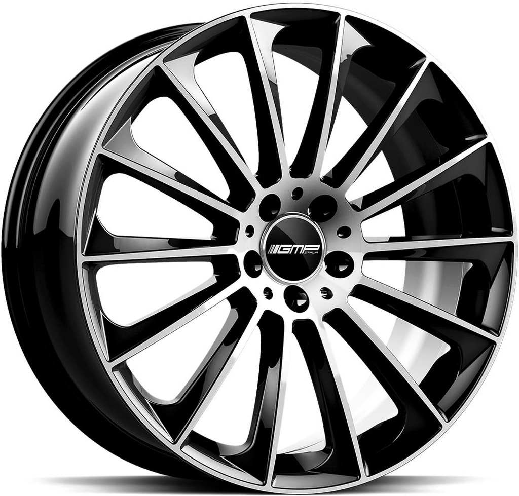 GMP STELLAR BLACK DIAM 9.5x20 5/112 ET35 CB66.6