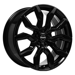MEGA WHEELS NOVA BLACK 7.5x17 5/112 ET30 CB66.6