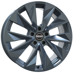 MEGA WHEELS ZENITH ANTHRACITE GREY 8x19 5/120 ET45 CB64.1