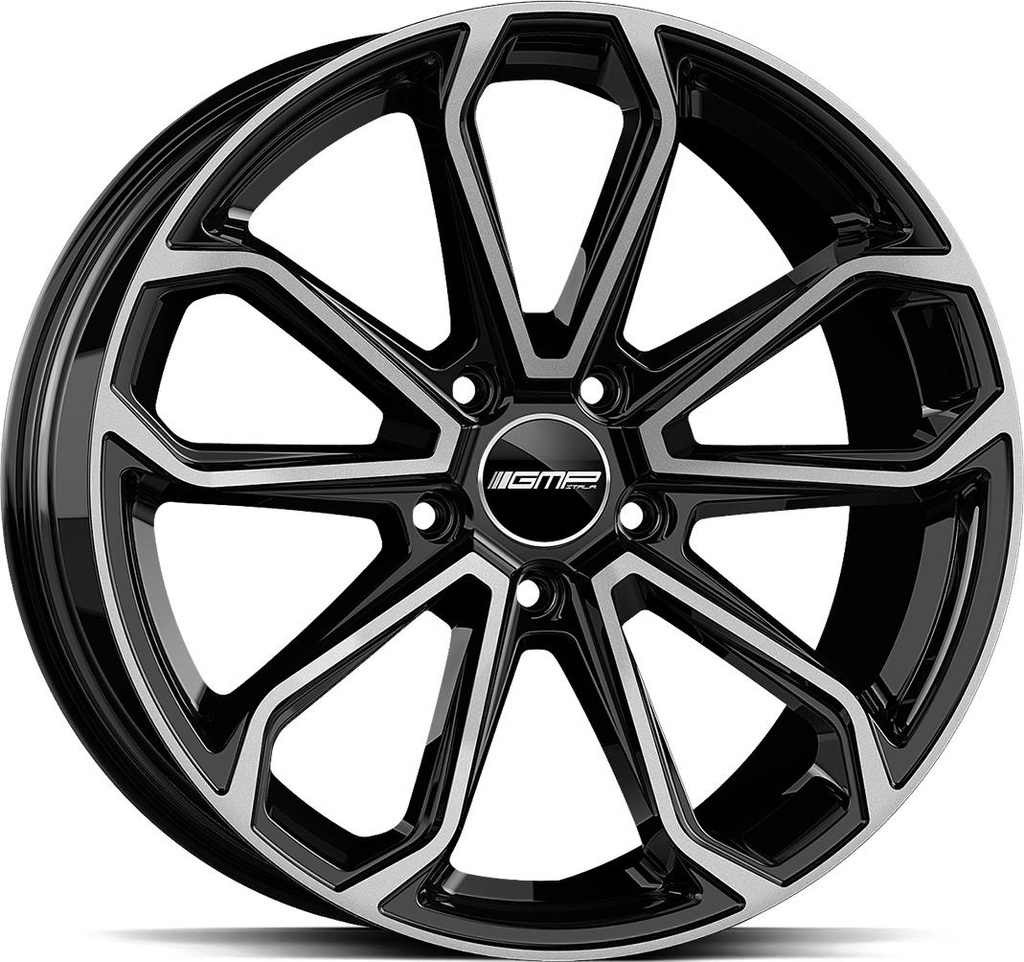 GMP FURIOSA BLACK DIAM 9.5x20 5/130 ET46 CB71.6