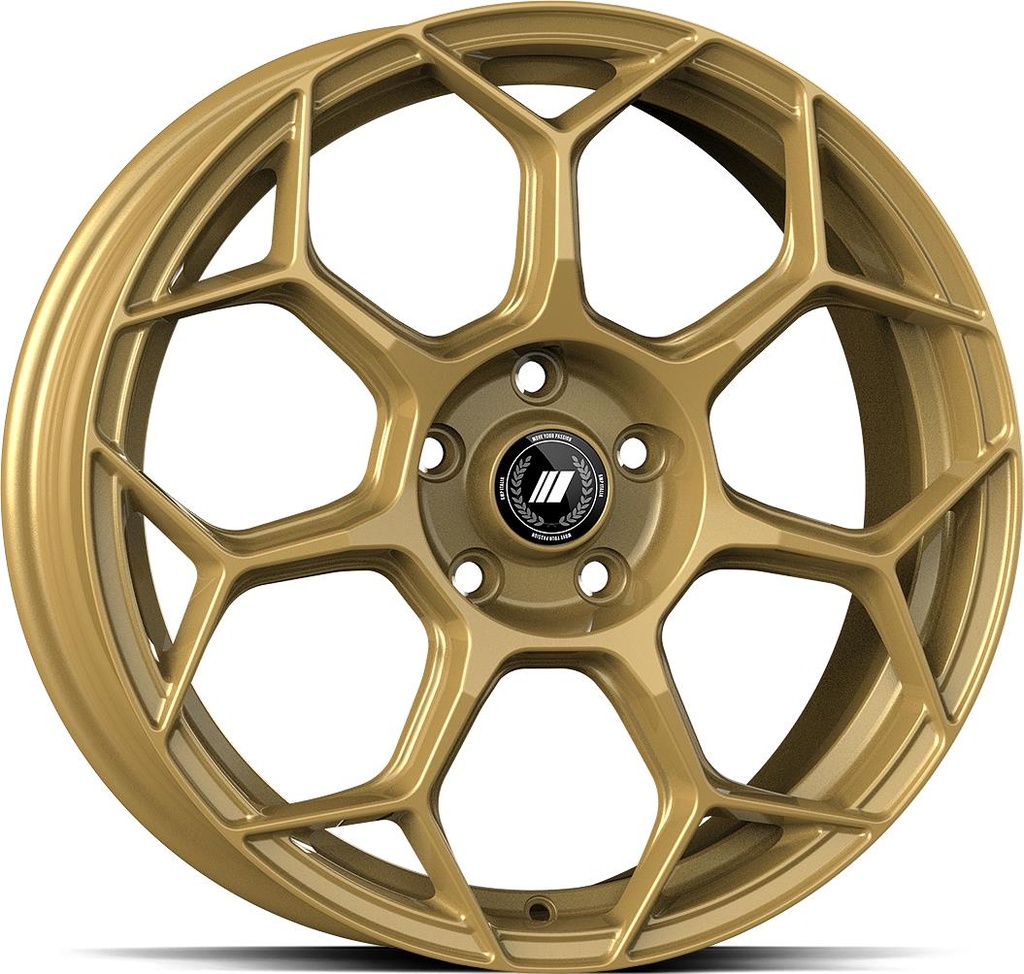 GMP RACEWAY GOLD 7x17 4/98 ET30 CB58.1