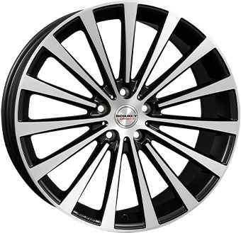 BORBET BLX BLACK POL MATT 8.5x19 5/120 ET30 CB72.6