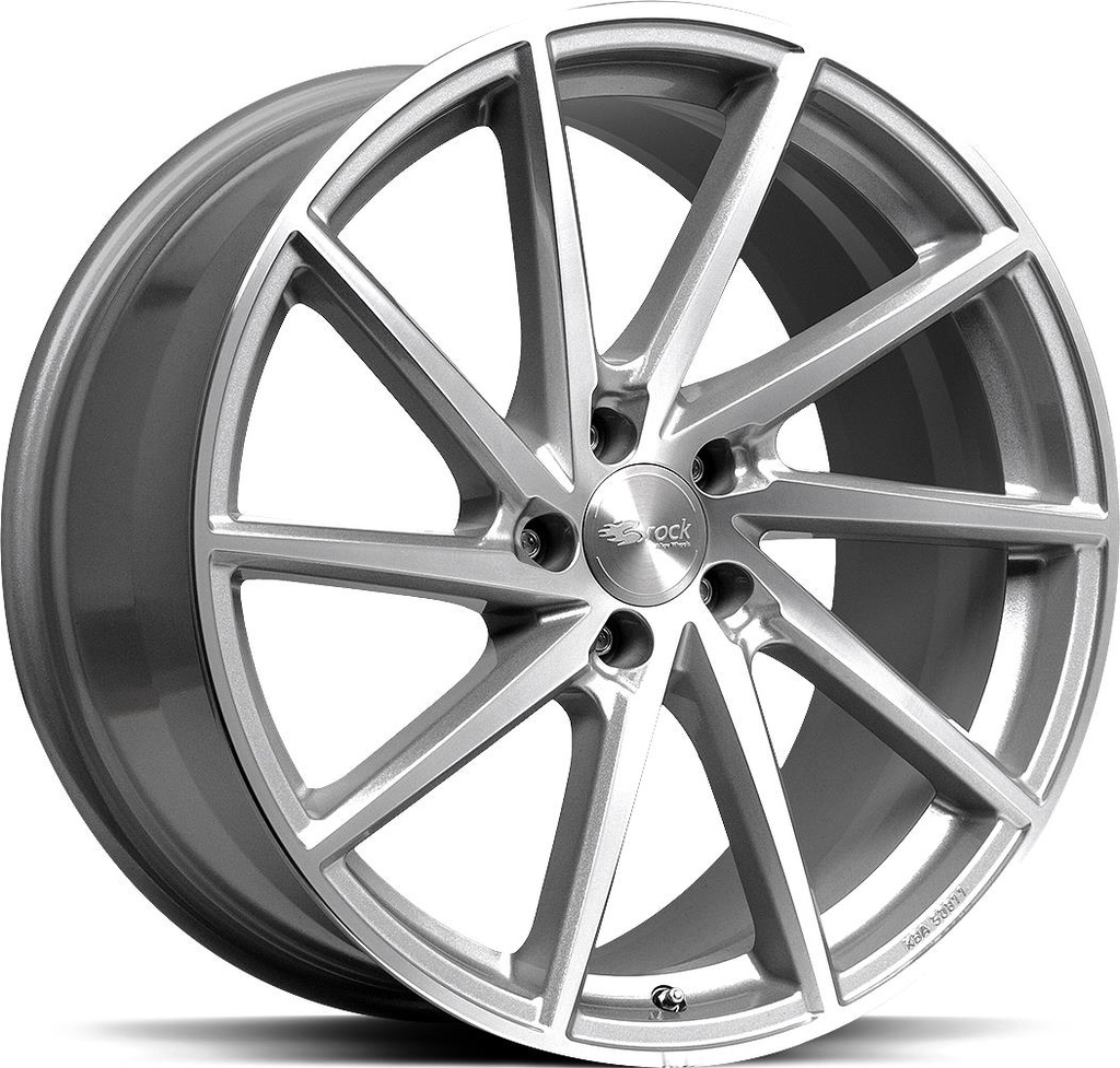 BROCK B37 CRYSTAL SILV POL 8x18 5/120 ET34 CB72.6