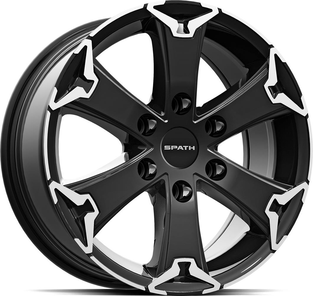 SPATH SP52 H BLACK LIP POL 8x18 5/120 ET50 CB65.1