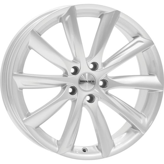 MONACO WHEELS GP6 SILVER 9x20 5/120 ET35 CB64.1