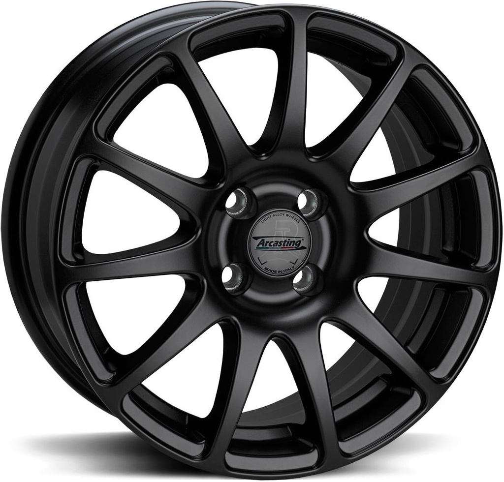 ARCASTING EXCALIBUR BLACK MATT 4.5x14 4/114.3 ET10 CB70