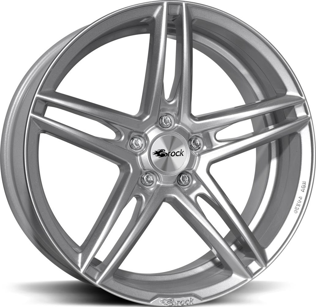 BROCK B33 CRYSTAL SILV 8x17 5/120 ET45 CB72.6