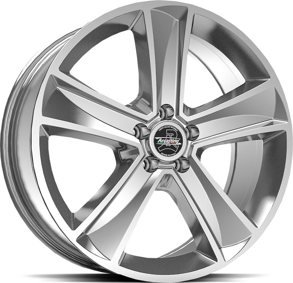 ARCASTING MAMMUT CHROME SILVER 7x17 5/120 ET45 CB65.1