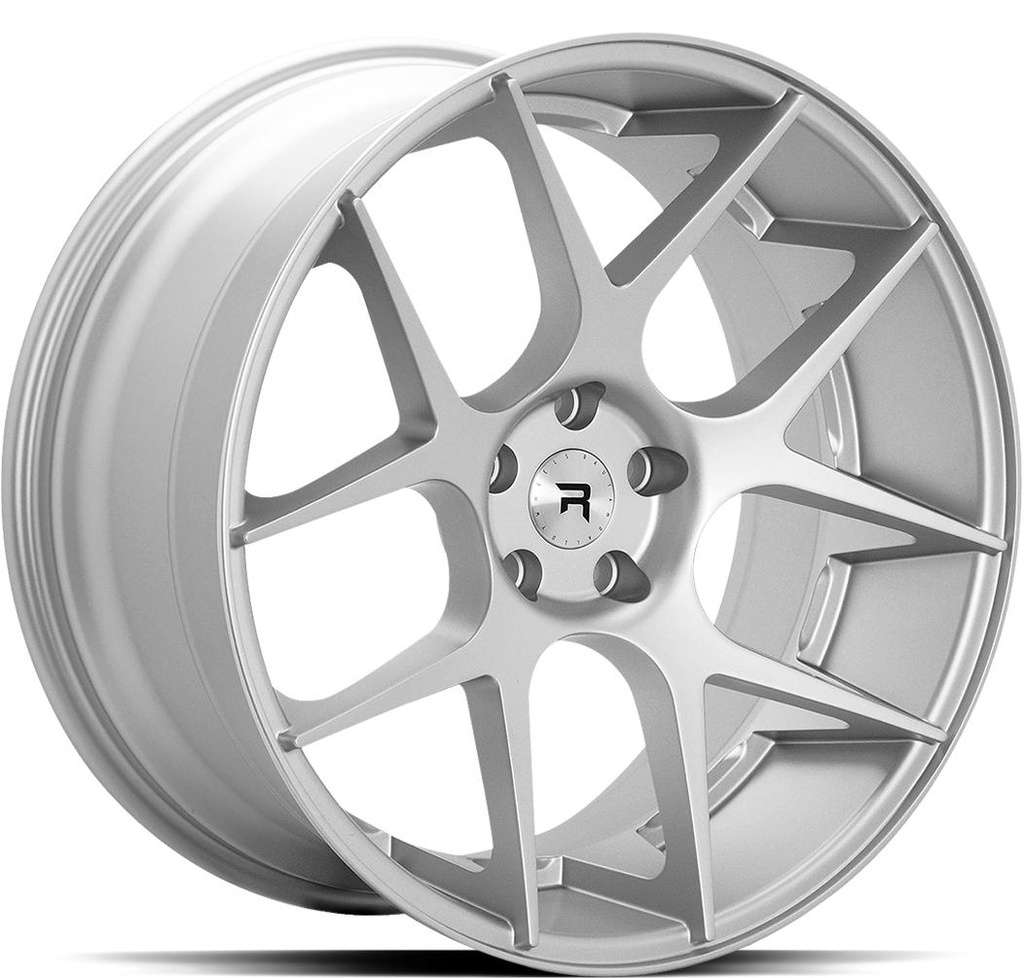 R-SERIES R2 SILVER 8.5x19 5/120 ET35 CB72.6