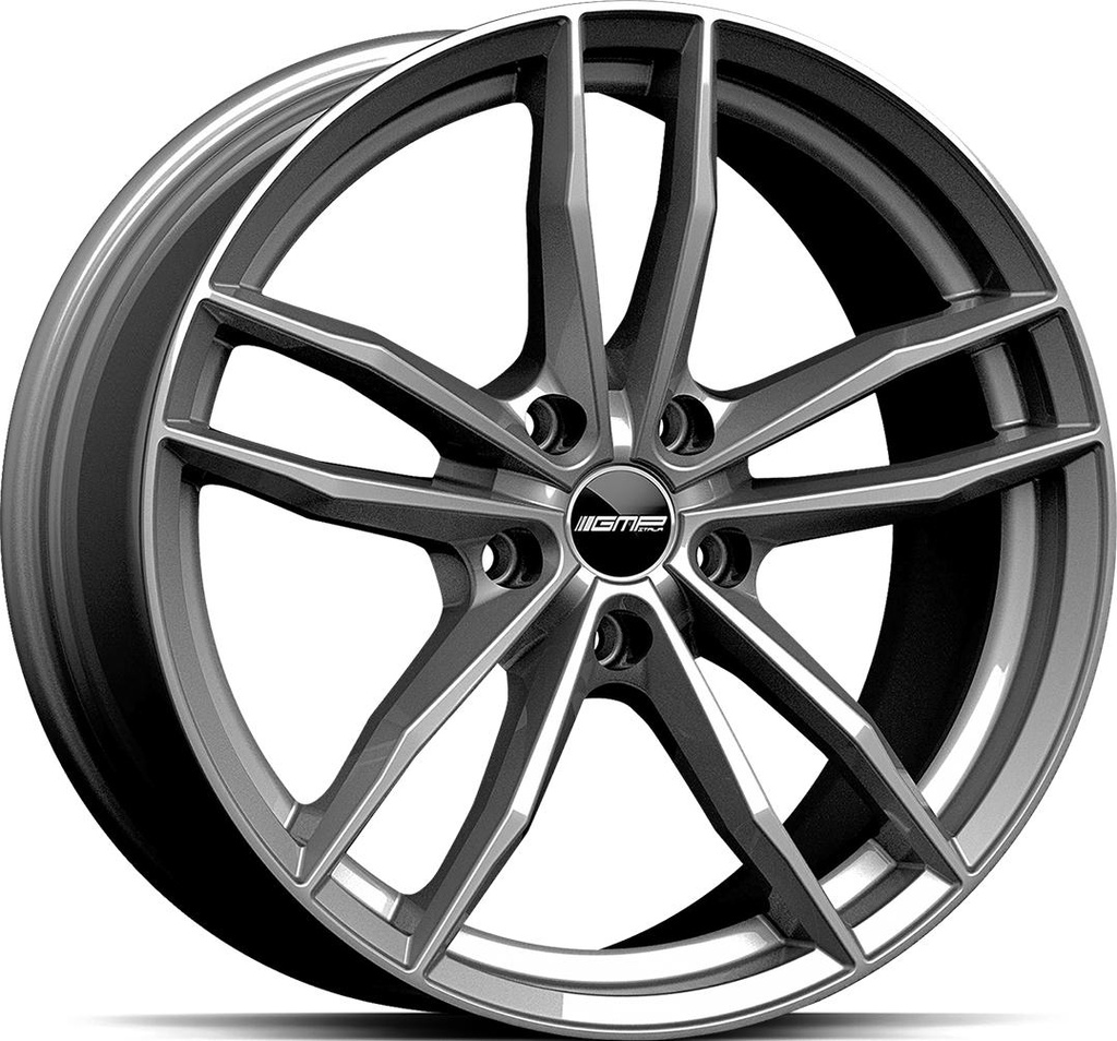 GMP SWAN GLOSS ANTHRACITE 8.5x20 5/120 ET35 CB72.6