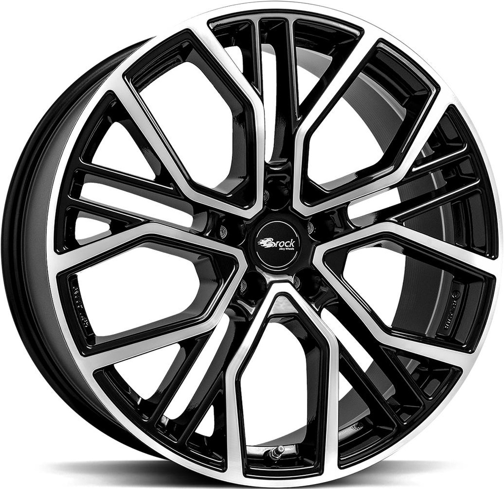 BROCK B41 BLACK FULL POL 11x21 5/112 ET49 CB66.6