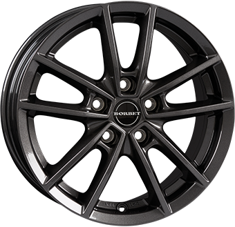 BORBET W MIST ANTRACITE GLOSS 7x17 5/108 ET40 CB72.5