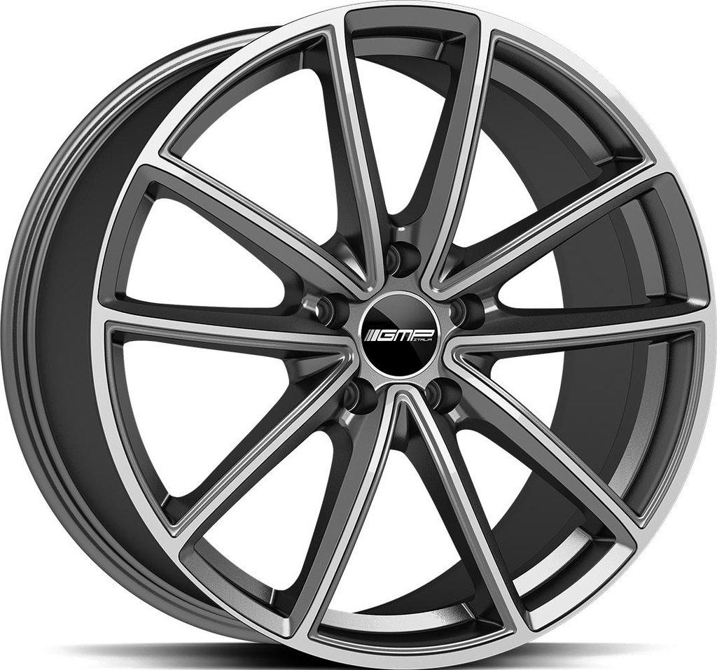 GMP TITAN ANTHRACITE DIAM 11x20 5/130 ET58 CB71.6