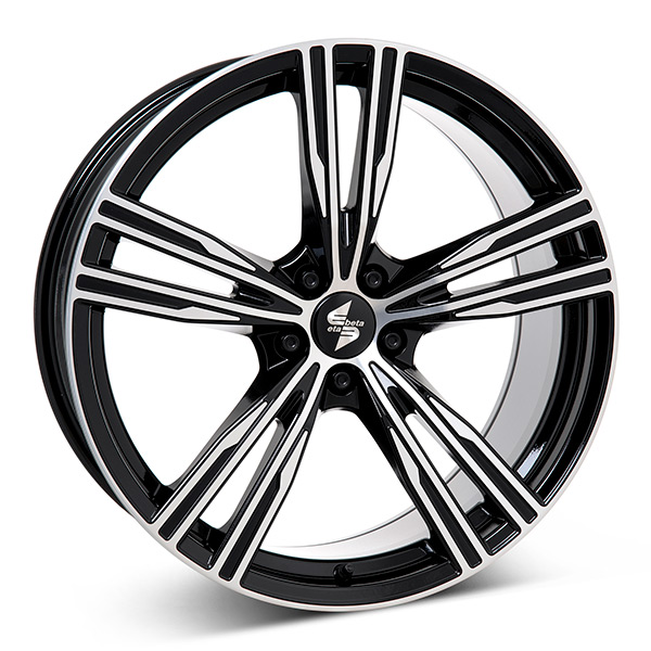 ETA BETA AMOS G.BLK/POL | 8,5X20 5-108 E48 C63,40 60 8.5x20 5/108 ET48 CB63.4