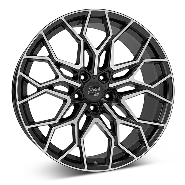 MSW 51 G.BLK/POL | 9,5X22 5-112 E31 C66,56 60 9.5x22 5/112 ET31 CB66.6