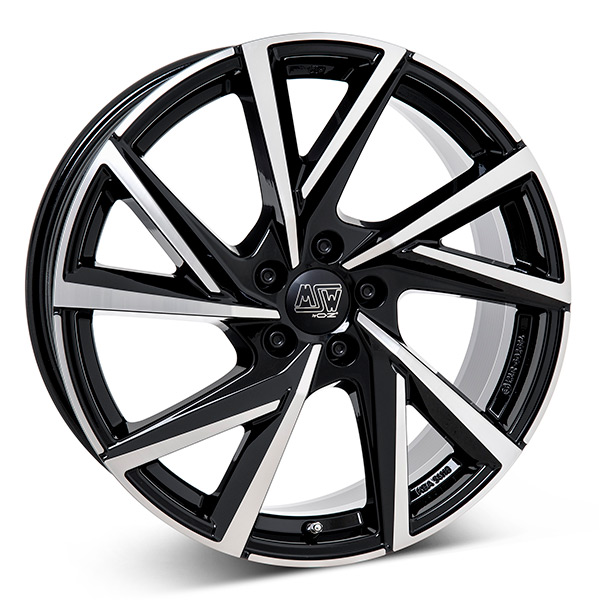 MSW 80 G.BLK/POL | 7,5X19 5-112 E40 C57,06 R12,8 7.5x19 5/112 ET40 CB57.1
