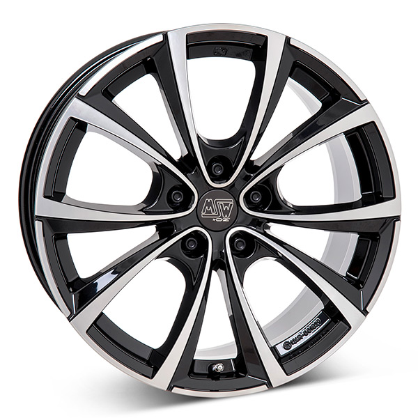 MSW 27T G.BLK/POL | 10,5X19 5-120 E45 C64,1 60 10.5x19 5/120 ET45 CB64.1