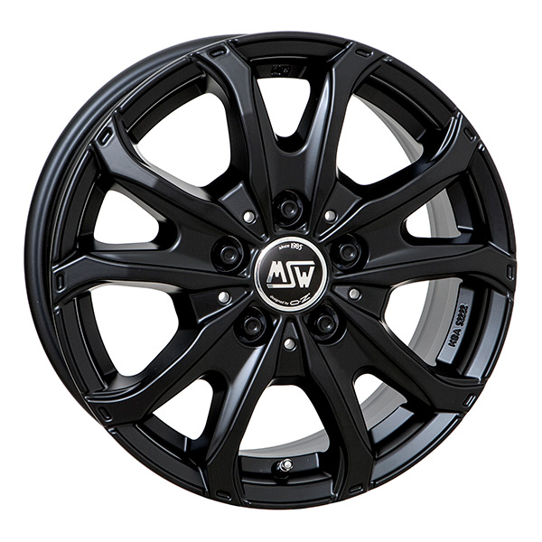 MSW 48 VAN M.BLK | 6,5X15 5-118 E55 C71,1 60 6.5x15 5/118 ET55 CB71.1