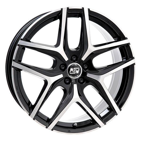 MSW 40 BLK/POL | 9X19 5-130 E55 C66,5 R14 9x19 5/130 ET55 CB66.5