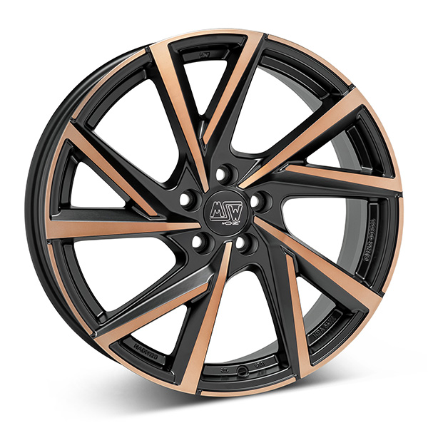 MSW 80 M.BLK/COPPER POL | 8X18 5-112 E40 C57,10 R12,8 8x18 5/112 ET40 CB57.1